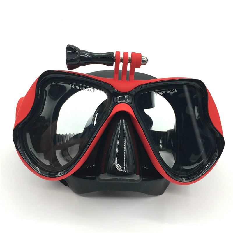 Máscara de buceo para Gopro, accesorios impermeables, máscara de cristal subacuática para Go Pro Hero Session 5/4/3 +/3/2/1/SJ4000 /Xiaomi yi