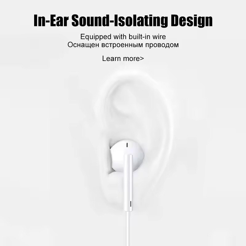 Original Kopfhörer für Apple iPhone 16 15 14 13 11 12 Pro Max Plus In-Ear Lightning 3,5 MM Wired Bluetooth Kopfhörer Zubehör