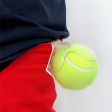 Professionele Tennisbal Houder Tennis Ballen Clip Taille Clips Transparante Houdt Training Apparatuur Tennisbal Accessoires ZL07