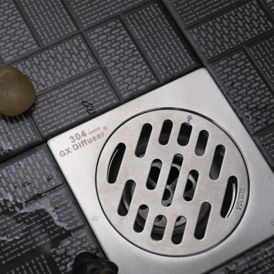 Boden Ablauf Edelstahl linear Dusche Ablauf Platz Badezimmer Dusche Abfall Abtropffläche Küche Doppel Anti-geruch Rost Abdeckung