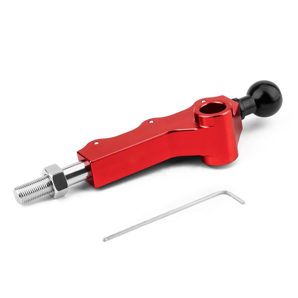 Manette de vitesse réglable courte hauteur | Pour Subaru WRX STI rouge bleu noir sans logo TT101364: Rouge