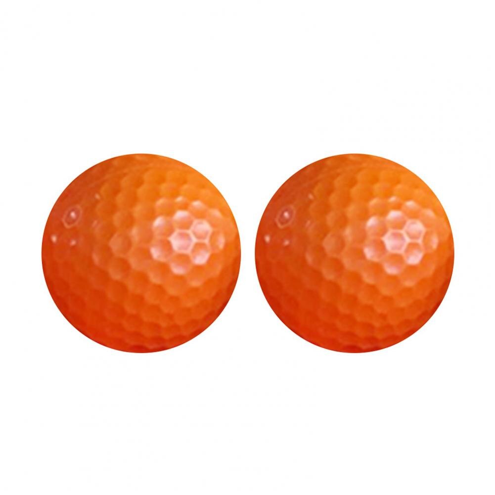 Soft Golf Balls Solid Color Golf Light Balls Eco-friendly Skin-friendly Useful Portable Solid Golf ball