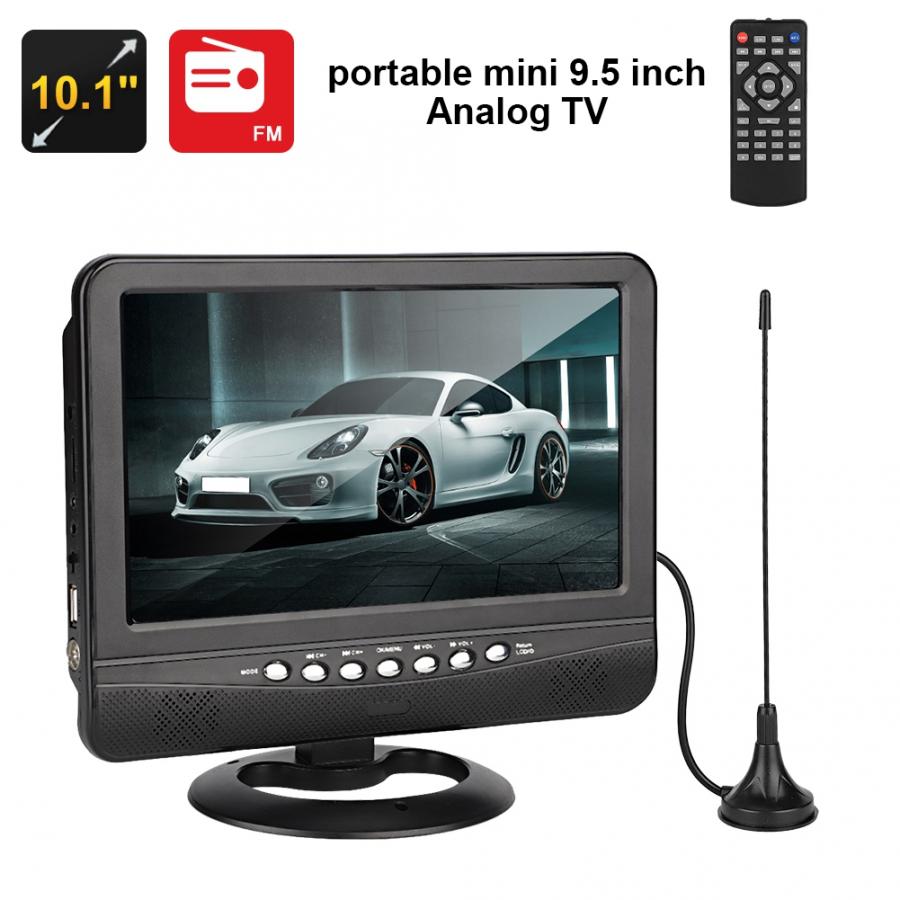 9.5 inch Wide Viewing Angle Car Portable TV Analog... Grandado