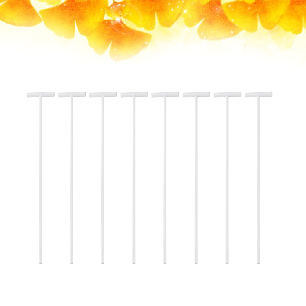 8 pezzi pratica porta gabbia per uccelli sbarra di ferro ingresso filo porta piccione asta porta creativa sbarra