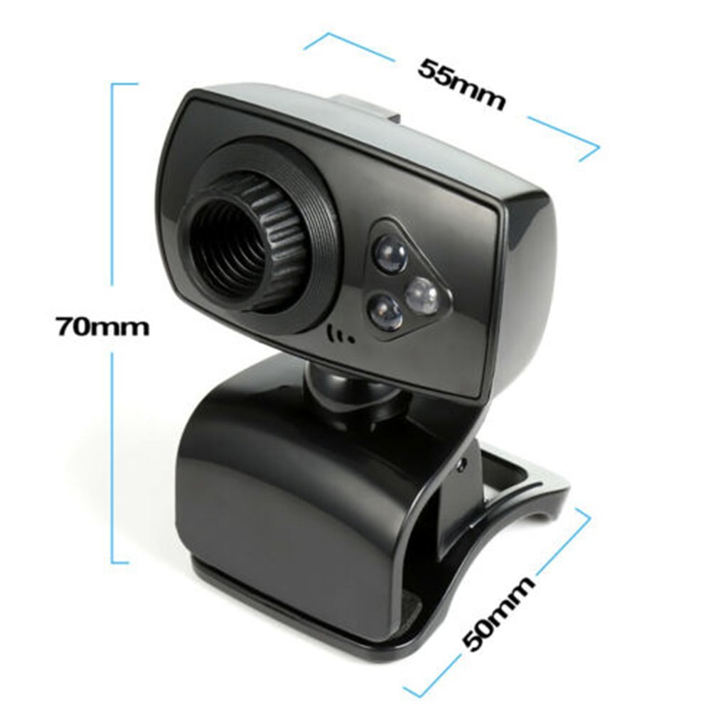 Praktische Camera Hd Webcams Usb Camera Video-opname Web Camera Draagbare Drive-Gratis Webcams Voor Pc