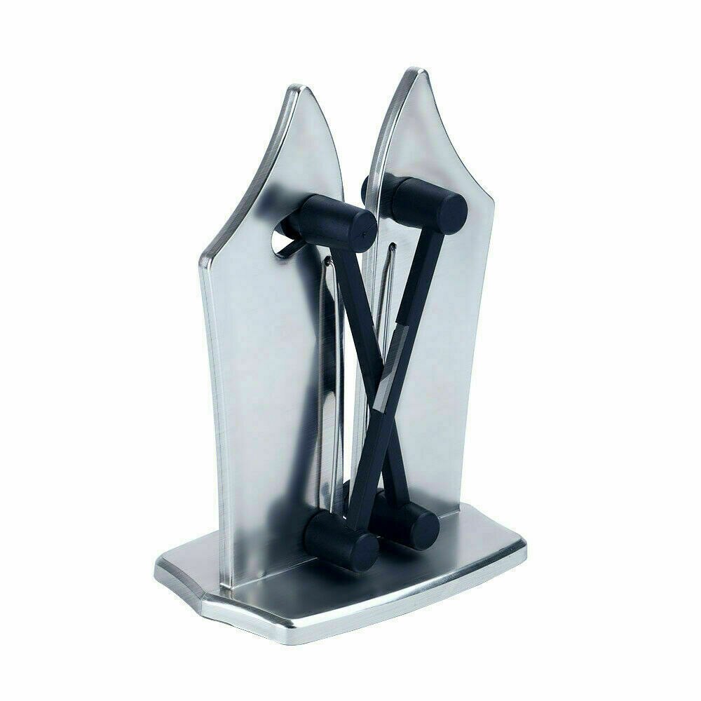 Kitchen hand-held multi-function knife sharpener supplies V-shaped knife sharpener householdknife sharpener with base: Default Title