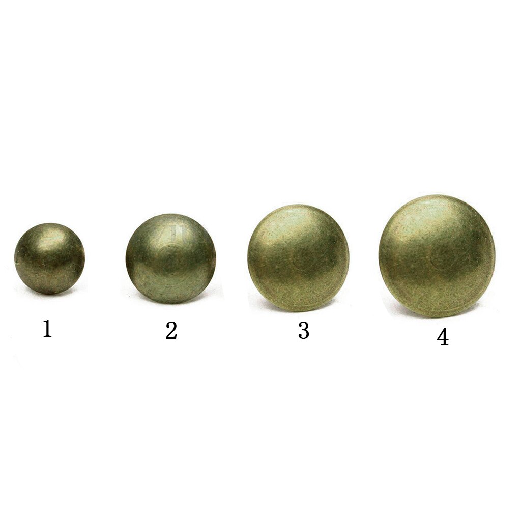 100PCS Push Pins Round Headed Thumb Tacks for Cork Boards, Maps, Slipcover Rug Solid Brass: 11X11mm