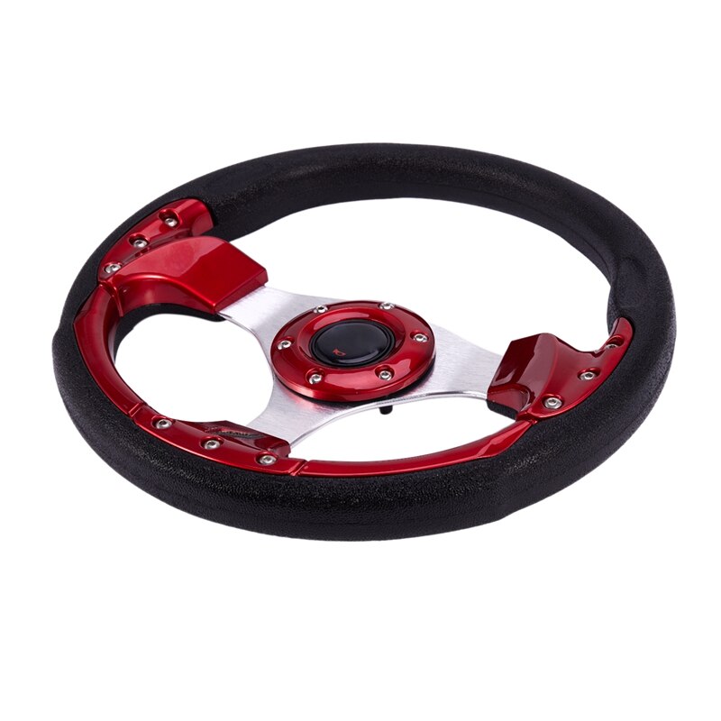 Imitation Racing Steering Wheel Universal PU Steering Wheel Car Modified Steering Wheel