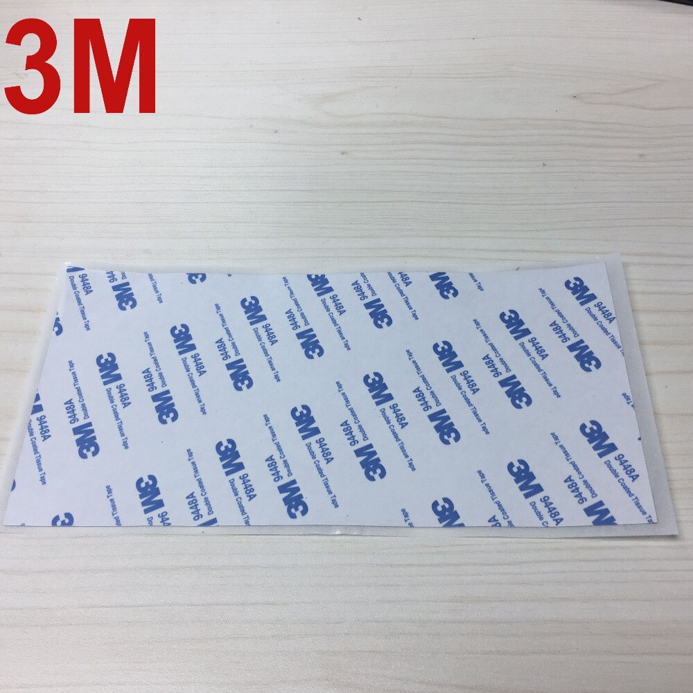 Pegatina adhesiva de doble cara 3M (10cm x 20cm) para espuma, goma, papel para teléfono móvil, tableta, almohadilla, cámara, pantalla, reparación de pantalla LCD