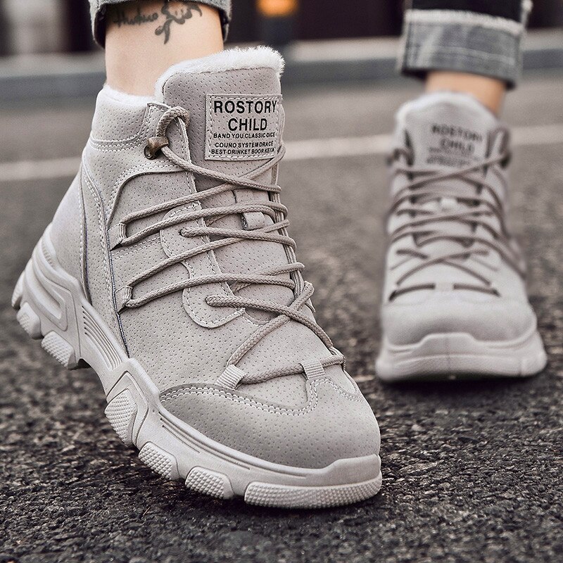 Kvinnor fritidsskor kvinna sneakers trend fritidsstövlar lägenheter vinter zapatillas