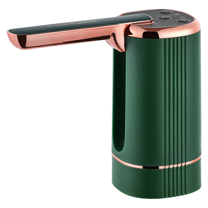 Wasserspender-Flaschenpumpe, elektrische Wasserpumpe für universelle Flaschen von 2–5 Gallonen, tragbarer Trinkwasserspender mit USB-Aufladung: Rot