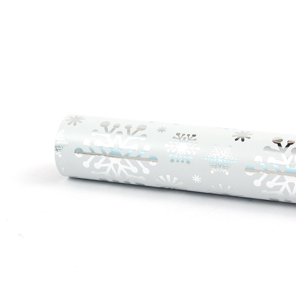 5pcs Waterproof Christmas Wrapping Papers Snow Snowman Aluminum foil Print Craft Papers christmas decorations for home: N1