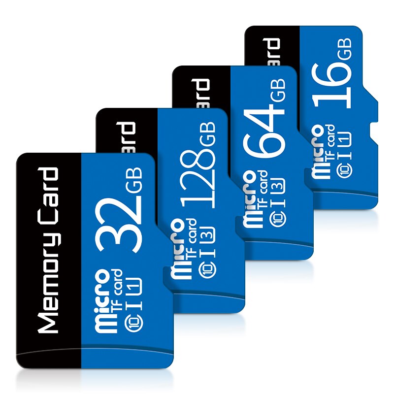 Micro  sd 32gb 64gb 16g micro sd-kort sd / tf-flash-minneskort 4 8 16 32 64 gb microsd för smartphone / surfplatta