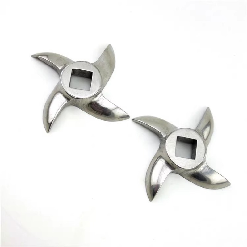 Hachoir à viande avec lame de rechange en acier inoxydable, 1 pièce, 8 #10 #12 #22 #32 #