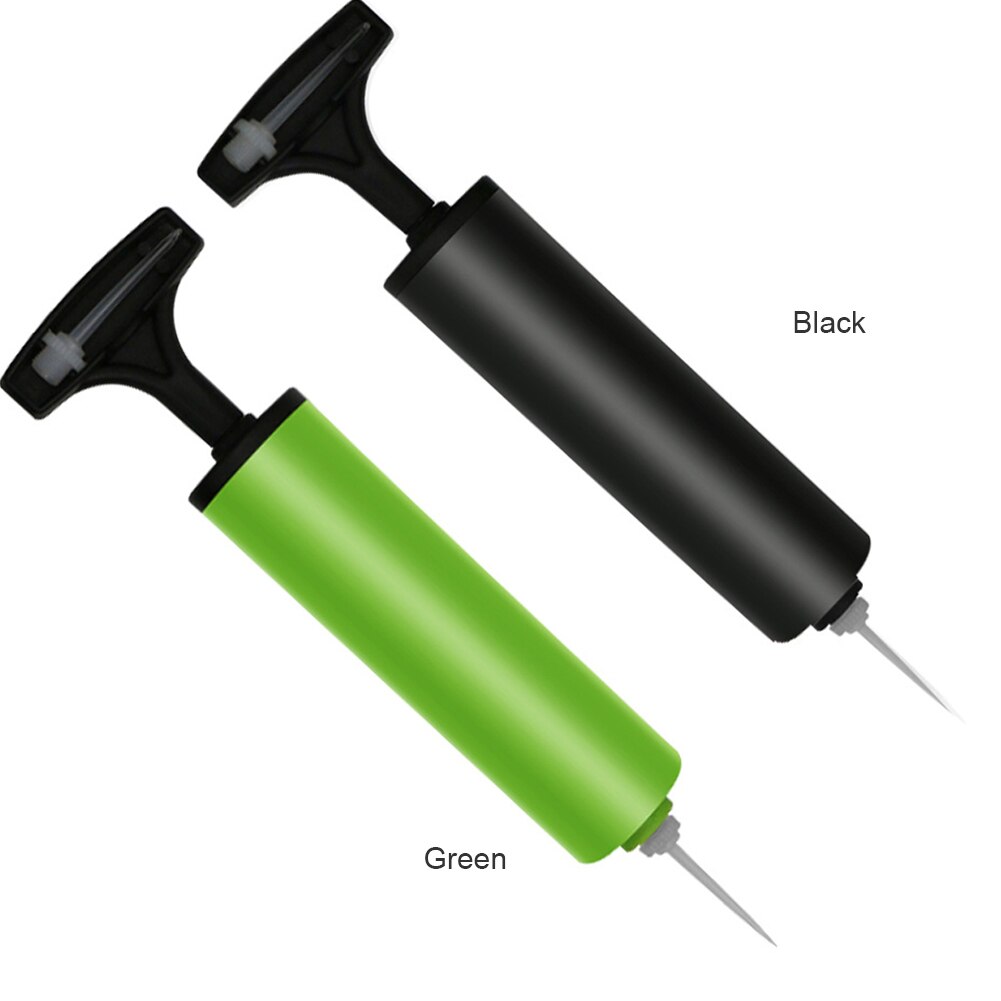 Portable Air Pump Football Soccer Swimming Ring Air Pump Inflatable Ball Plastic Hand Air Pump with Inflating Gas Needle Adaptor