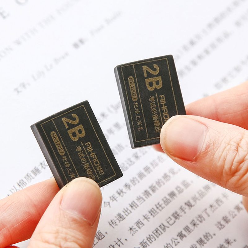 2B Pencils Eraser Sketch Drawing Eraser Rubber Pencil Eraser Office School Supplies
