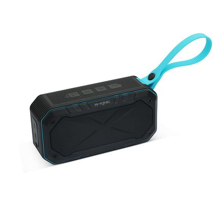 W-Re S18 Impermeabile Portatile di Altoparlanti Bluetooth Senza Fili NFC Super Bass Altoparlante di TF di sostegno Della Radio Della Carta Altoparlante per la Bicicletta: Blu