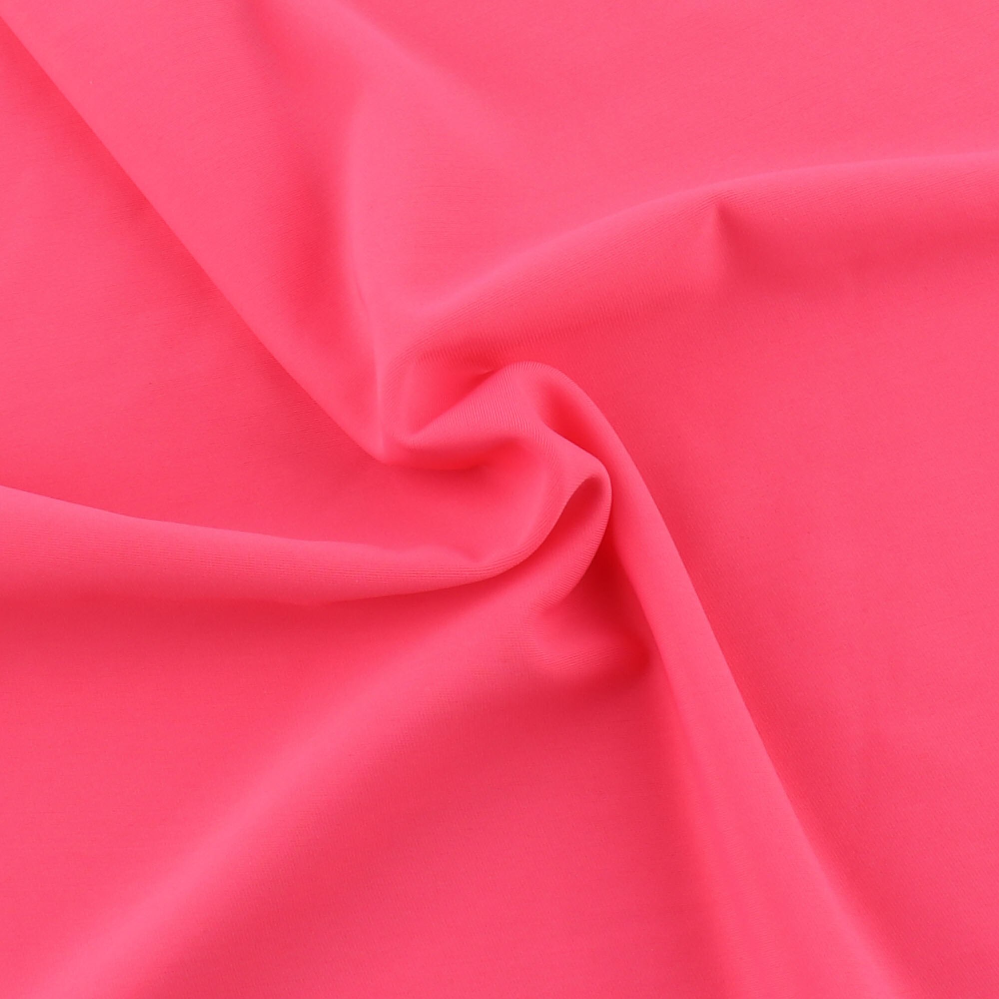 Elastisk stof, spandex bomuld lycra solidt stof ,7 farver, til badetøj, tørklæder, lycra stof, til danser badetøj diy  -16 " x20 ": D-hot rød