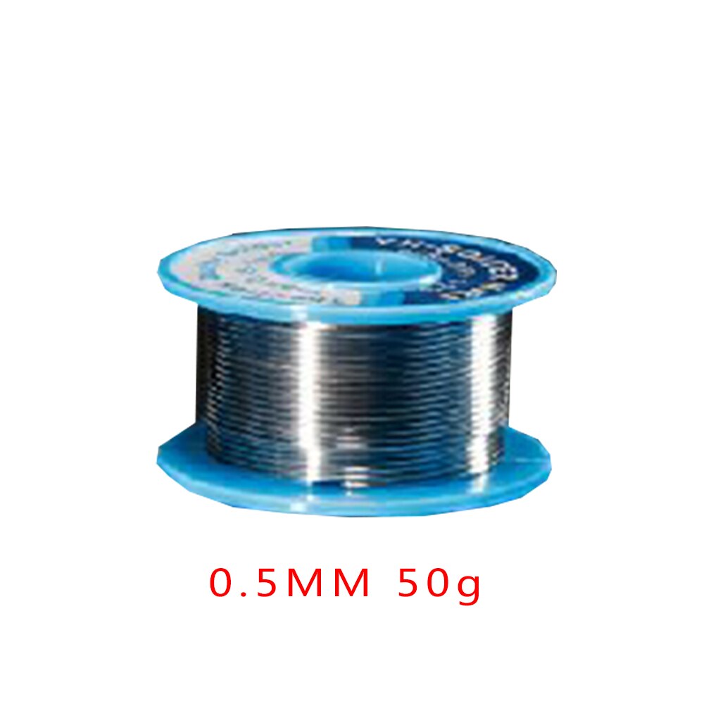 Alambre de estaño para soldadura de baja temperatura, cable de soldadura de estaño de 0,5 MM/0,6 MM/0,8 MM/1,0 MM 50g
