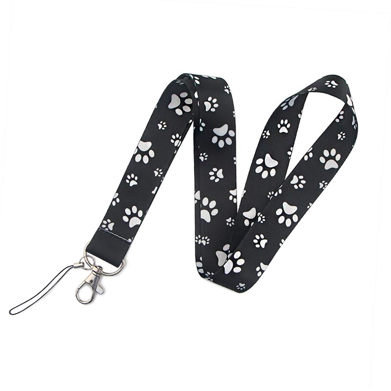 ZF1898 1 stücke Obst Avocado Pfirsich Zitrone Ananas Pflanze Kaktus Katze Footprint Hund Pfote DIY Lanyard Neck Strap Für USB abzeichen Halter: 15