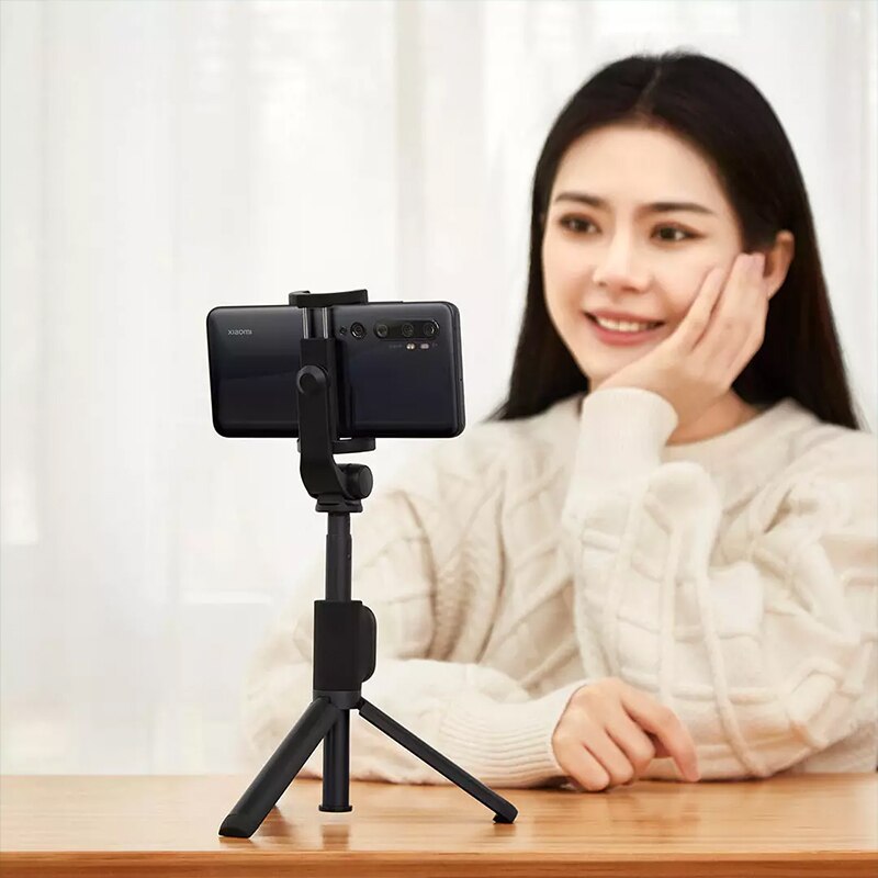 Original Xiaomi Mi Zoom Selfie Stick Multipurpose Telescopic Front-to-back Shooting with Tripod Bluetooth Remote Controller