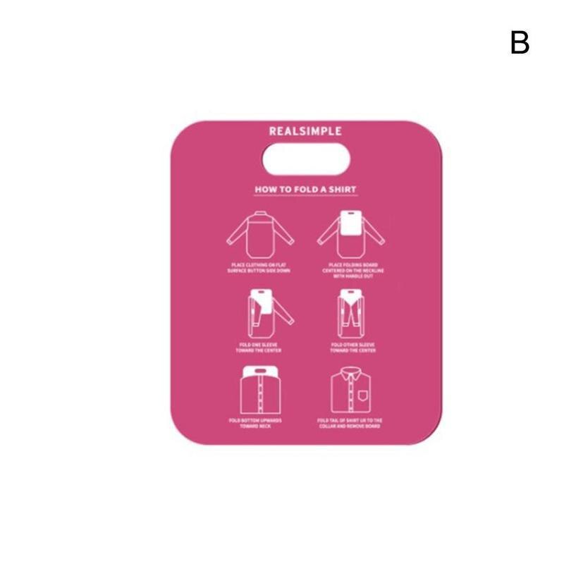 1PC Household Cloth Folding Board Child/adult Clothes Storage Folder Clothing Board Closet Folders Organizer Laundry F8Z8