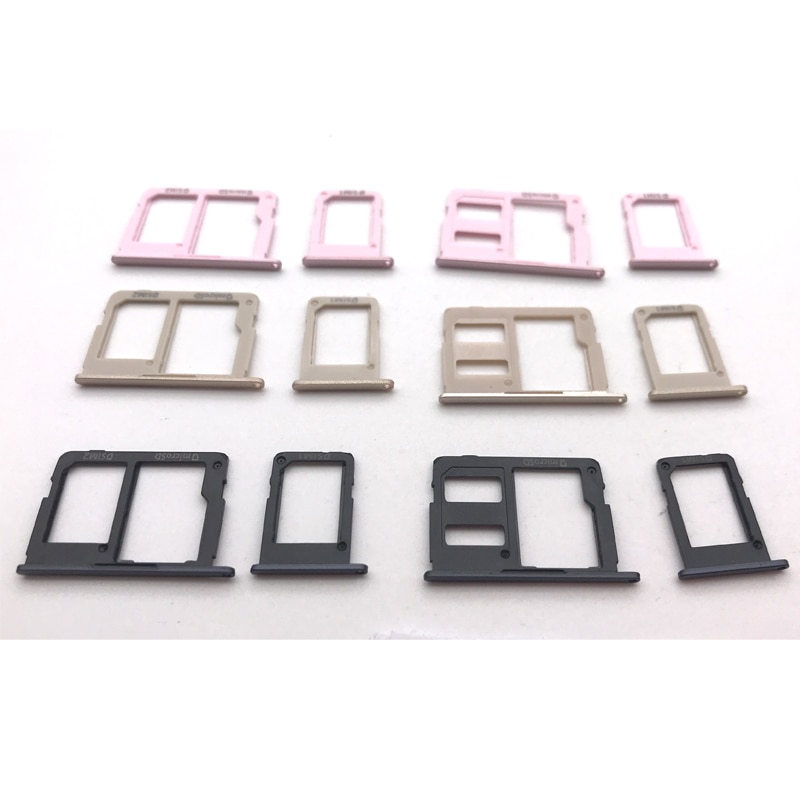 Simple et double SIM pour Samsung Galaxy J3 J5 J7 /J330 J530 J730F SIM/Micro SD carte plateau fentes lecteur adaptateur de réparation