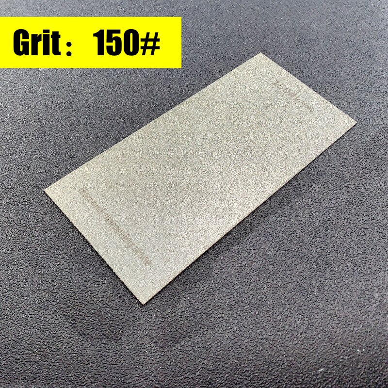80-3000 Grit Diamond Knife Sharpener Knife Grinding Tools Sharpener Hone Block Whetstone Knive Sharpener: Grit 150