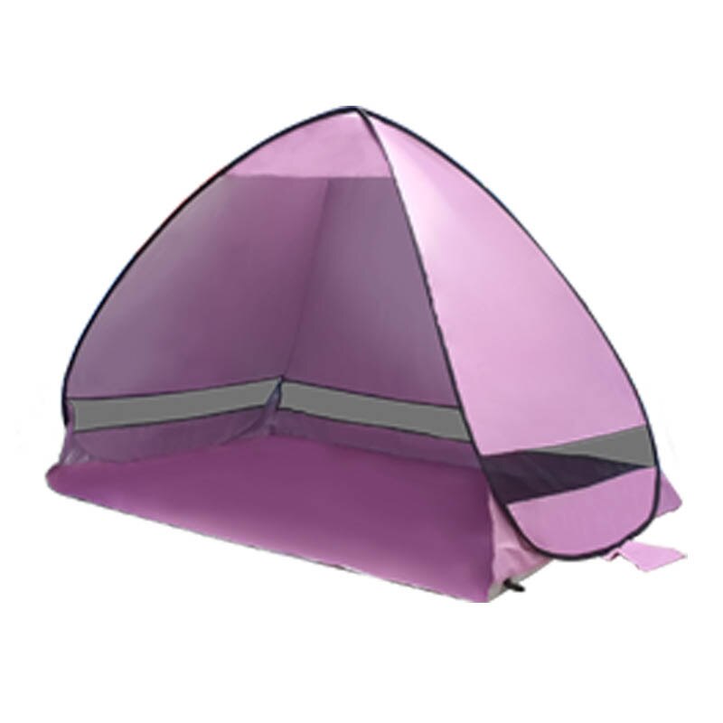 190T Nylon Beach Tents Camping Shelter UV-protective Automatic Tent Shade Utralight Pop Up Tent Outdoor Party Fishing XA108D: color 10