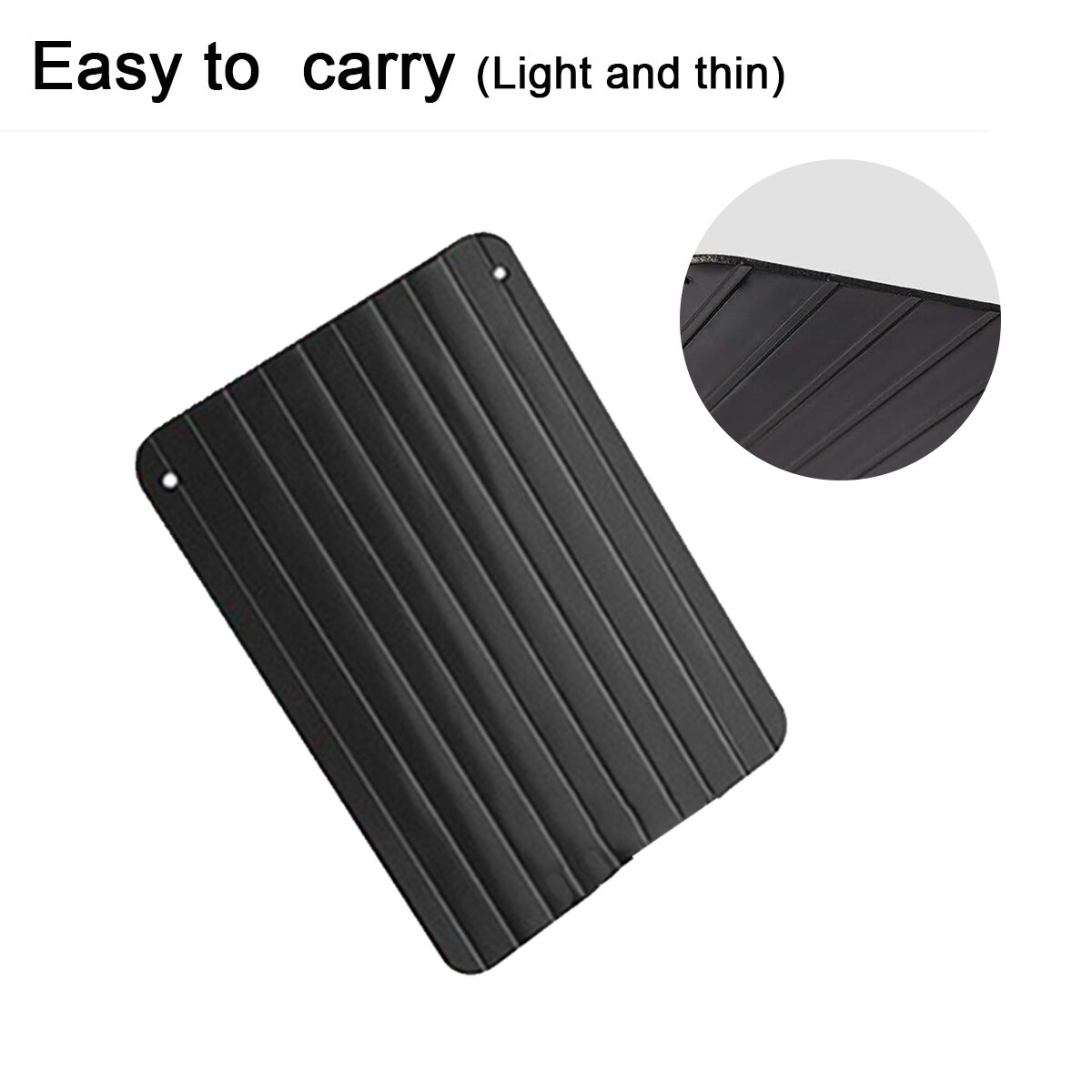 S/M/L Fast Thawing Defrosting Tray Thaw Frozen Food Meat Fruit Quick Defrosting Plate Board Defrost Kitchen Gadget Tool