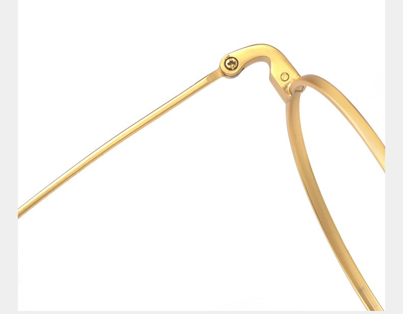 Lunettes rondes en titane pur pour hommes et femmes, rétro japon, myopie, Prescription optique, montures ultralégères, petites lunettes Oculos