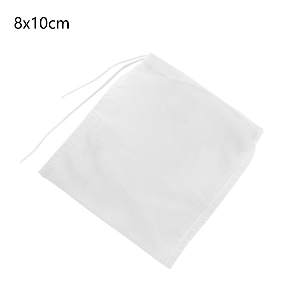 Reusable Fine Mesh Wine Strainer Juice Soymilk Nut Milk Tea Nylon Filter Bag Bowl Shape Food Coffee Filter Cheese Cloth