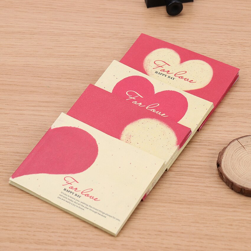 10PCS Western-Style Small Envelope Paper Envelope Cute Mini Love Heart Envelope Vintage European Style Card Scrapbooking