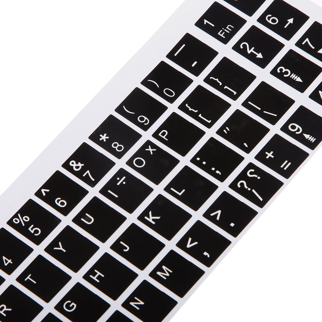 English Keyboard Cover Protector Sticker Decals For 10-17 'Laptop