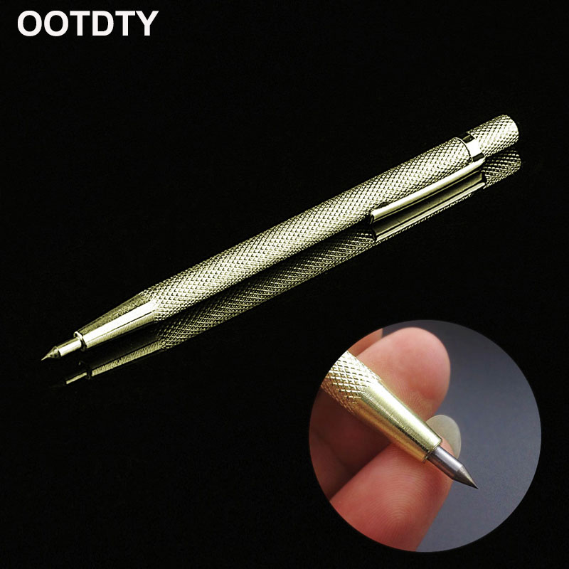 Tungsten Steel Tip Scriber Pen Marking Engraving Tools Metal Shell Lettering