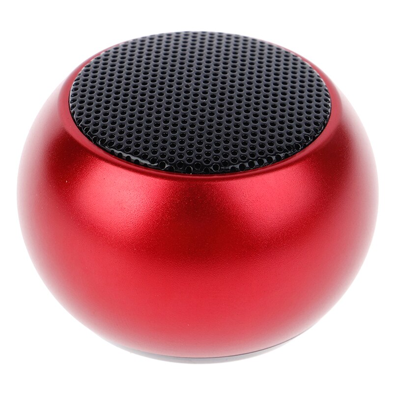 Til smartphones bm3d mini bluetooth højttaler ægte trådløs stereo subwoofer håndfri højttaler med mic tws bærbar: Rød