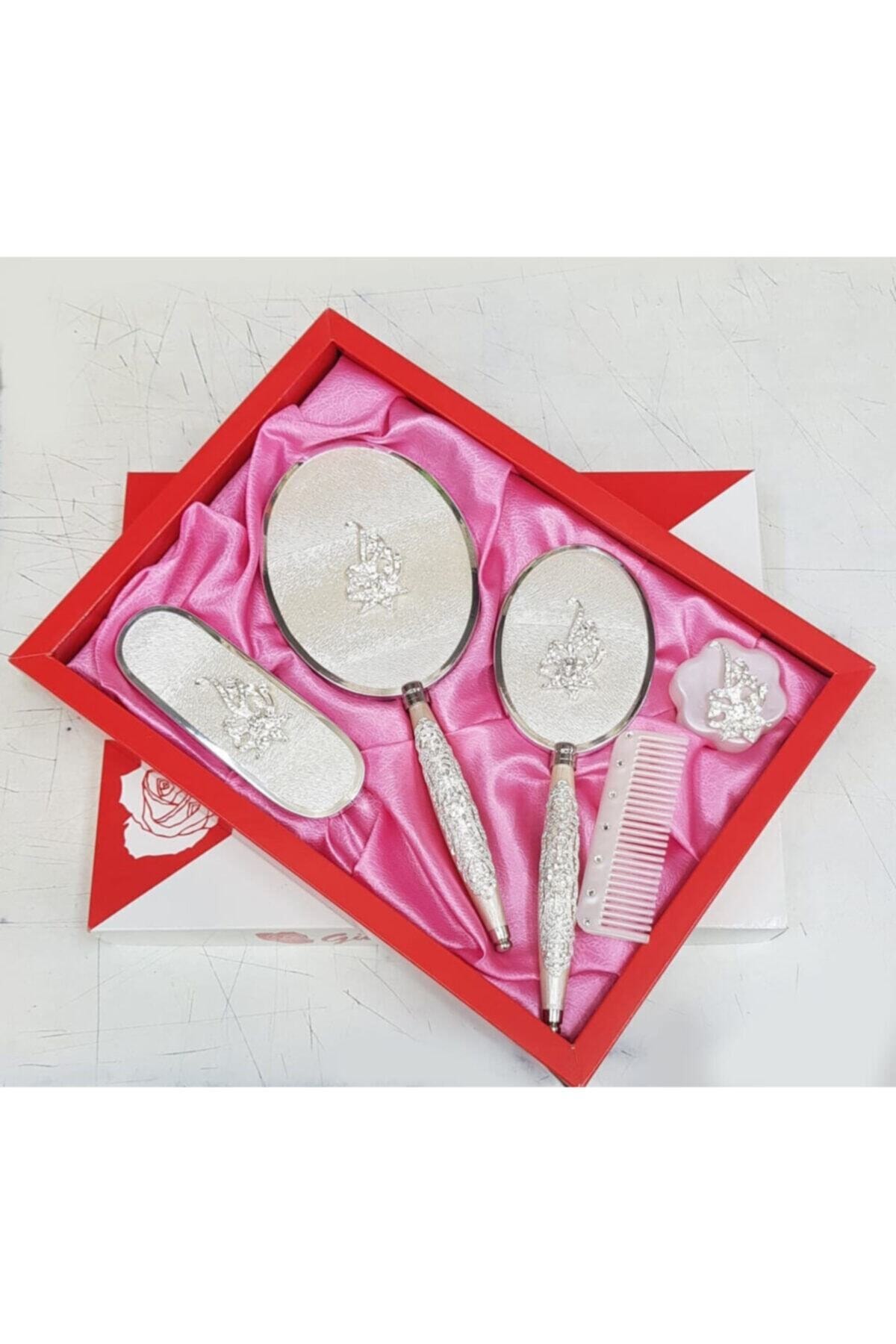 Mirror Comb Brush Set