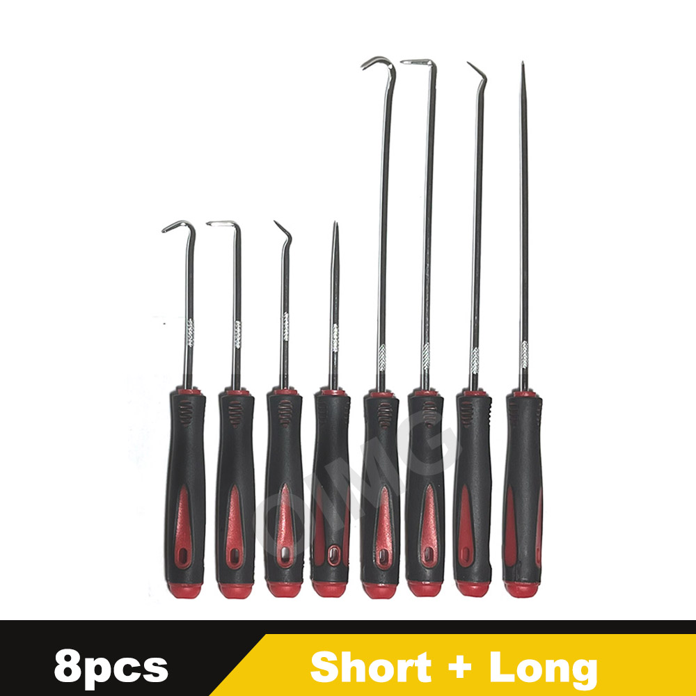 Auto Öl Dichtung Schraubendreher einstellen O Ring Dichtung Abzieher Haken Entfernung Werkzeug Reifen Stein Reinigung wählen und Haken einstellen für Automobil: Blau