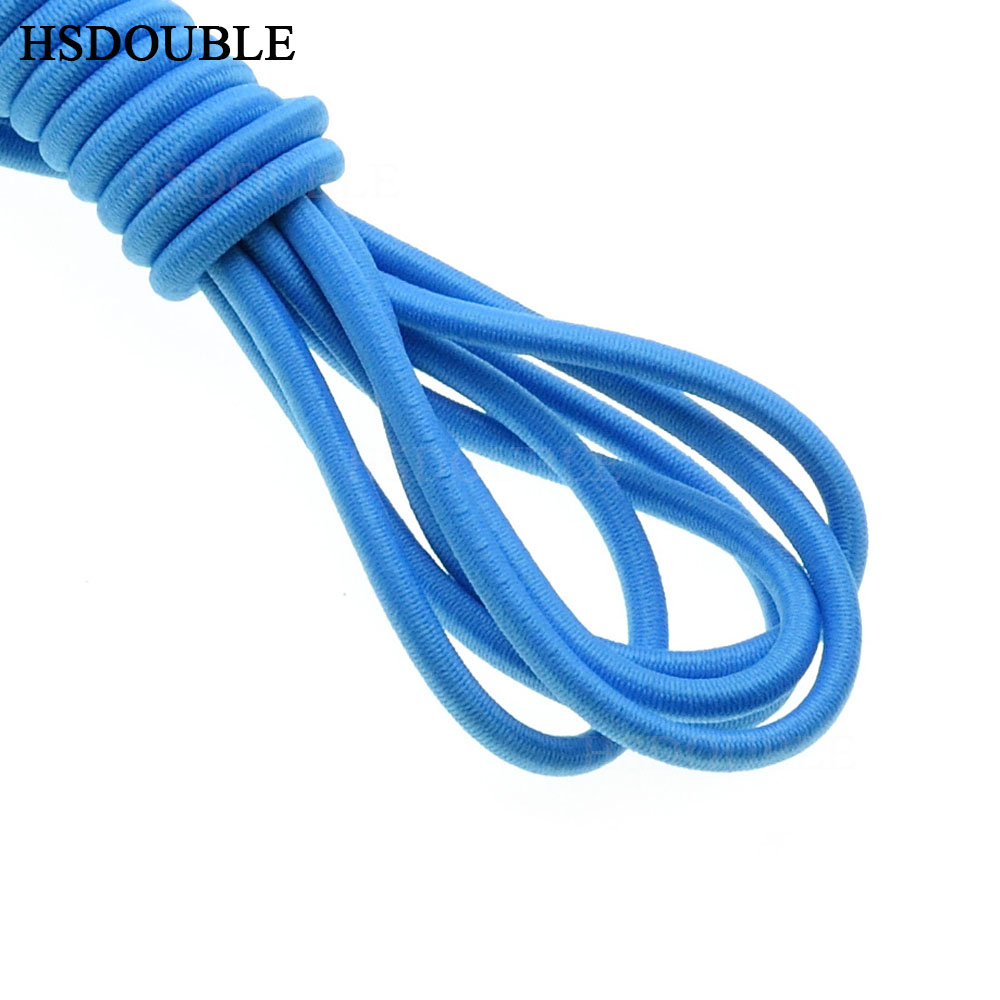 10 yards/pack Kleurrijke Diameter 3mm Elastisch Touw Bungee Shock Cord Stretch String voor DIY Sieraden Maken Outdoor backage: Light Blue