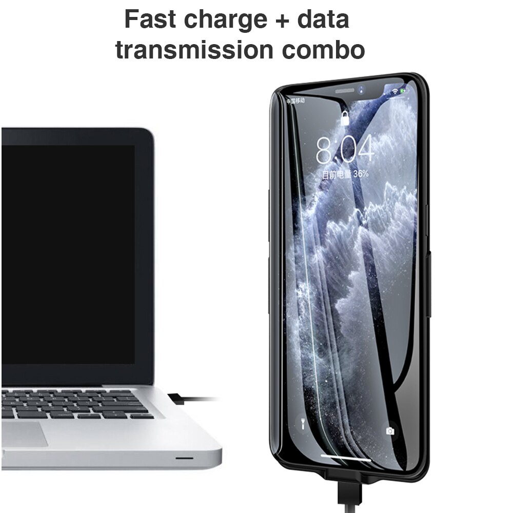 Ultra Slim Powerbank Case Voor iPhone 11 Pro Battery Case Backup Power Bank Batterij Oplader Voor iphone 11 Pro max Power Case