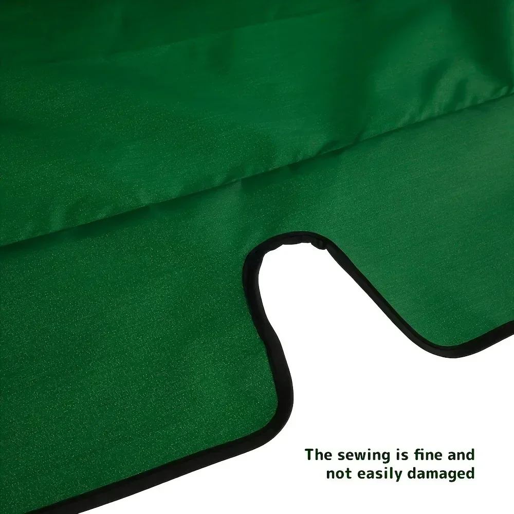 Capa de dossel de balanço à prova de sol com proteção contra poeira proteção UV jardim e terraço balanço capa superior protetor de balanço ao ar livre
