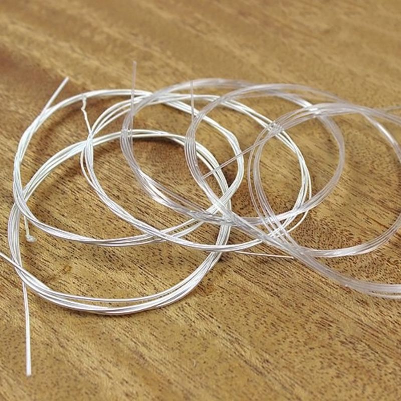 1 Set/6 Pcs Strings Set for Acoustic Classical Guitar Musical Instruments Parts Accessories