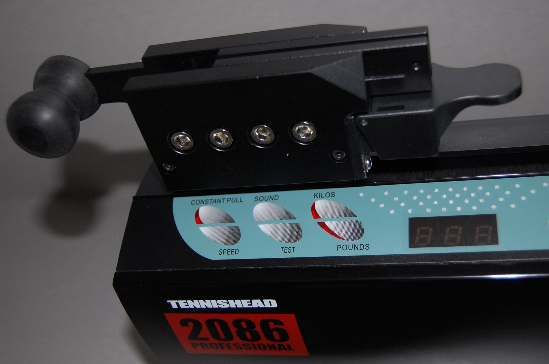 AEF-badminton tennis squash racket racquet, stringing machine electronic tension WISE 2086 head part-switch