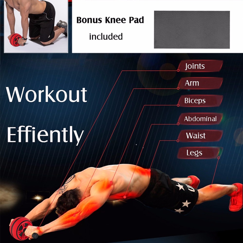 Bauch Rolle nicht-Schleudern Körper Gebäude Rad Multifunktions Trainer Hause Fitness Trainer