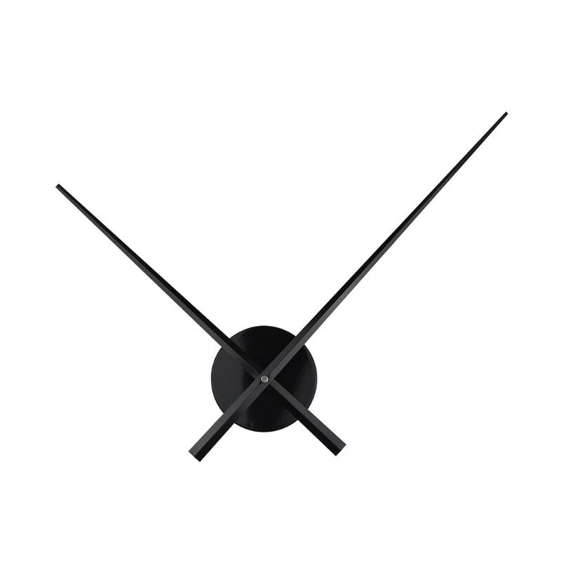 12cm metalnåle rundt vægur uden tal 3d diy stille store kvartsure til stue soveværelser køkken lounge