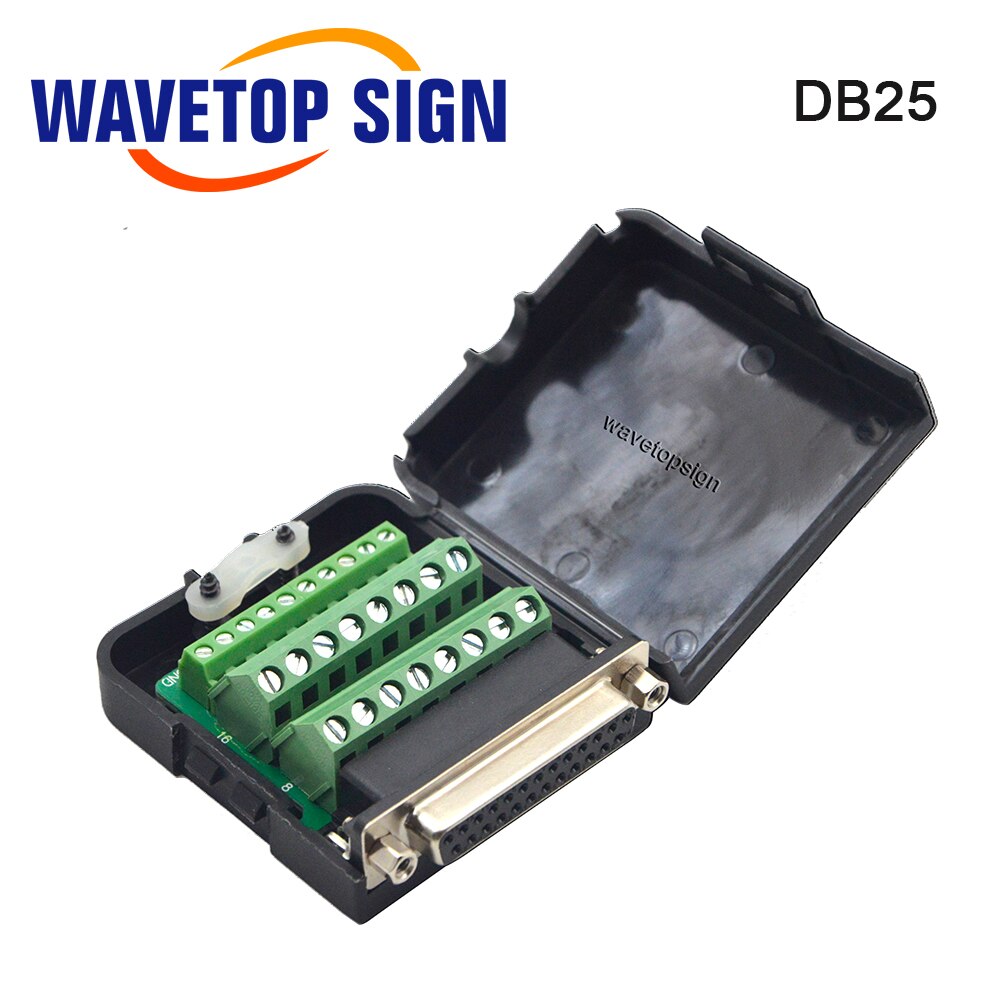 DB25 Male and Female Head DB25 Parallel Port Column Adapter Plate 2 Rows of 25 Pinholes Solder-free Parallel Port Adapter: DB25