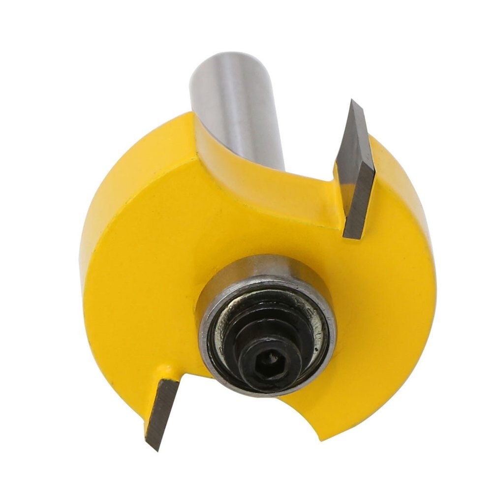 3pcs 8MM Shank Rabbet Router Bit with Bearings Set Woodworking Milling Cutter Tenon Cutter for Woodworking Tools