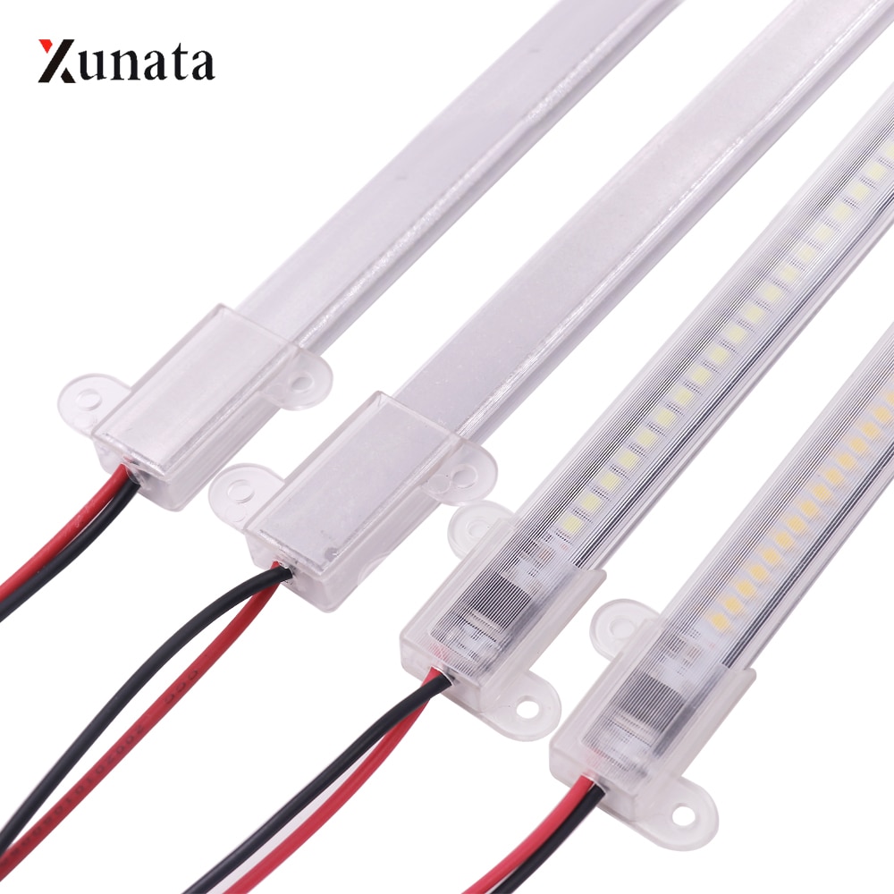 AC 220V LED Bar Light 5pcs/lot Waterproof 2835 LED Rigid Strip 72 LEDs High Brightness Energy Saving LED Fluorescent Tubes Bar