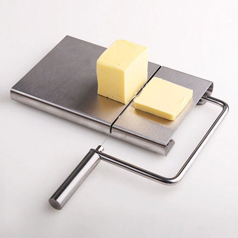 Stainless Steel Cheese Board with Cutting Wires for Cheese Slicer Cheese Planer