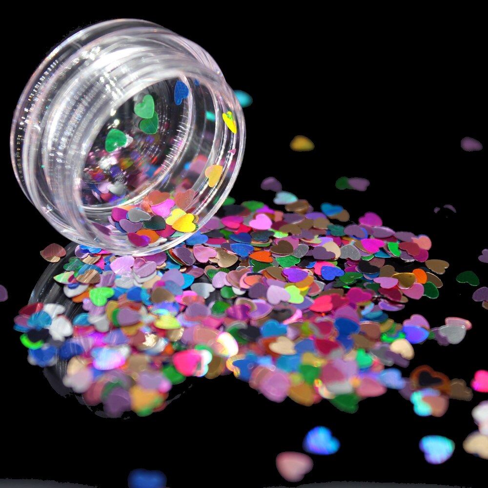 1 æske farve holografiske pailletter glitter shimmer diamant 12 farver eye shiny skin highlighter ansigt krop glitter festival makeup: 6